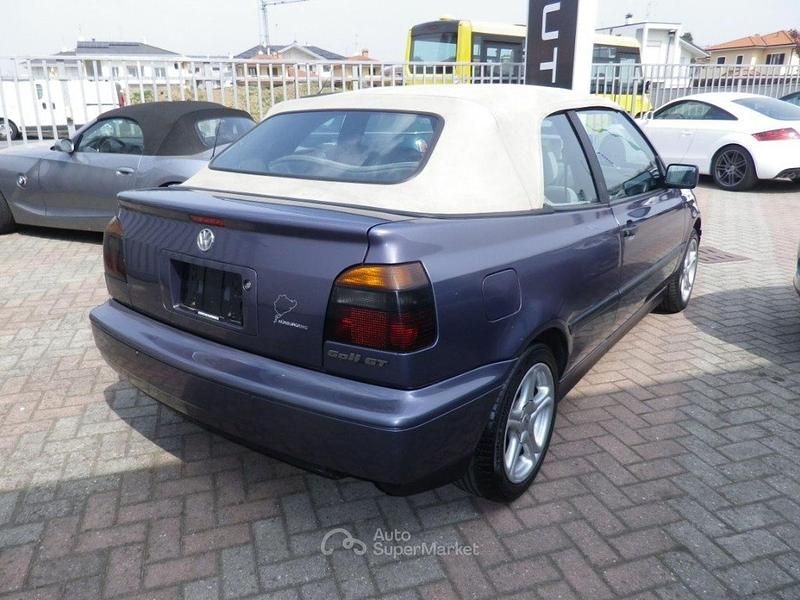 Usata VW Golf Karmann 116 CV (85 kW) 1994 Grigio scuro Cabrio