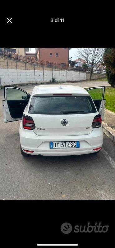 Usata VW Polo 75 CV (55 kW) 2009 Bianco Berlina