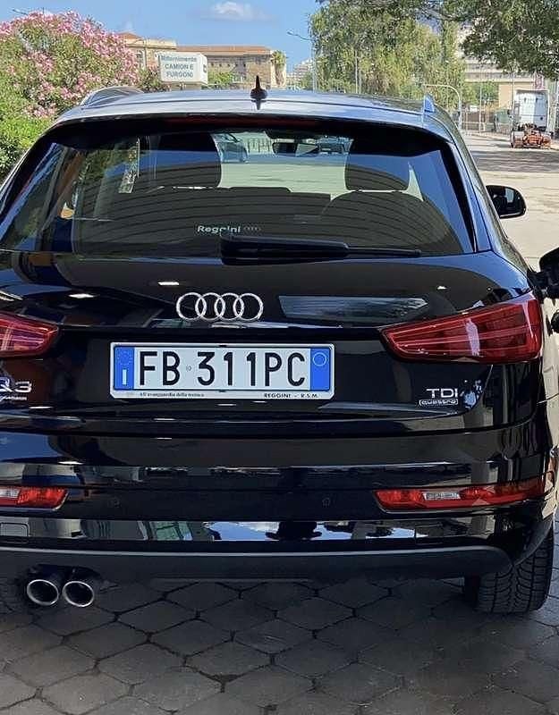 Usata Audi Q3 Design 150 CV (110 kW) 2015 Nero SUV