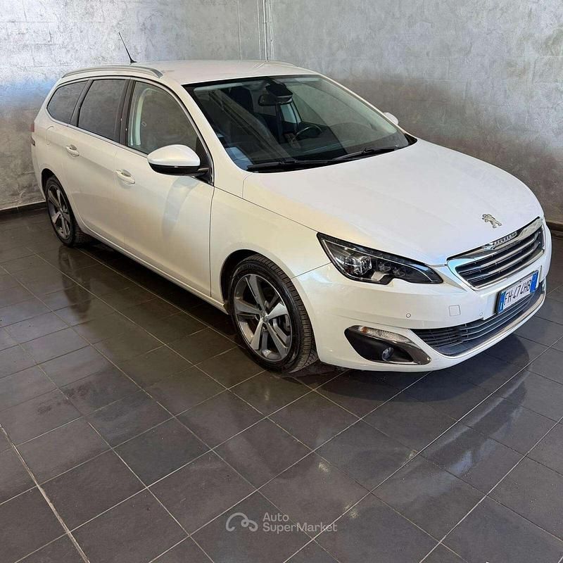 Usata Peugeot 308 Allure 120 CV (88 kW) 2017 Bianco Station wagon