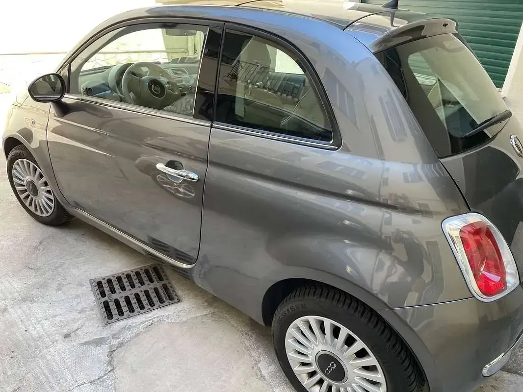 Usata Fiat 500 Lounge 69 CV (50 kW) 2013 Grigio Utilitaria