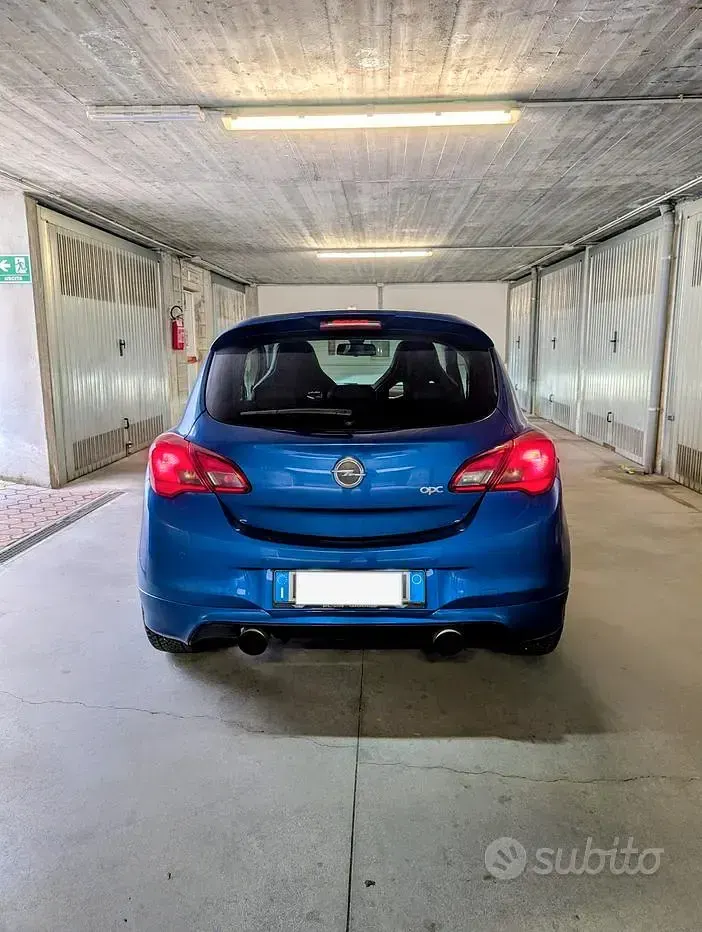 Usata Opel Corsa OPC 207 CV (152 kW) 2016 Blu Utilitaria