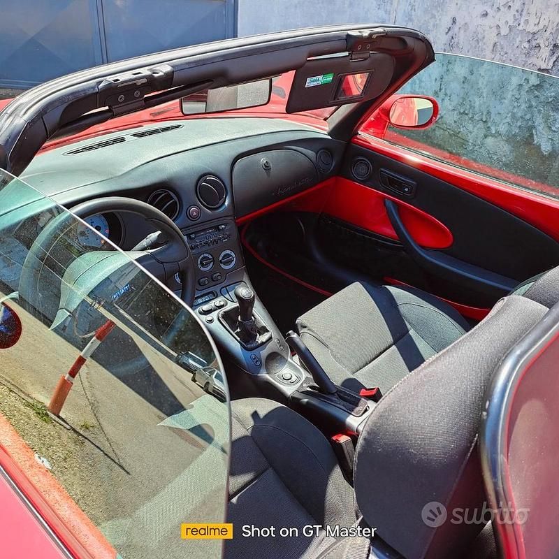 Usata Fiat Barchetta 131 CV (96 kW) 2002 Rosso Cabrio