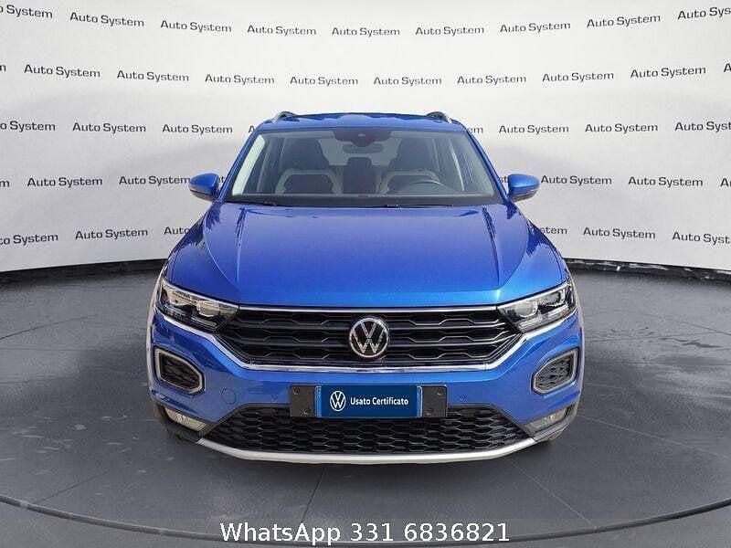 Usata VW T-Roc Advance 116 CV (85 kW) 2020 Blu ravenna SUV