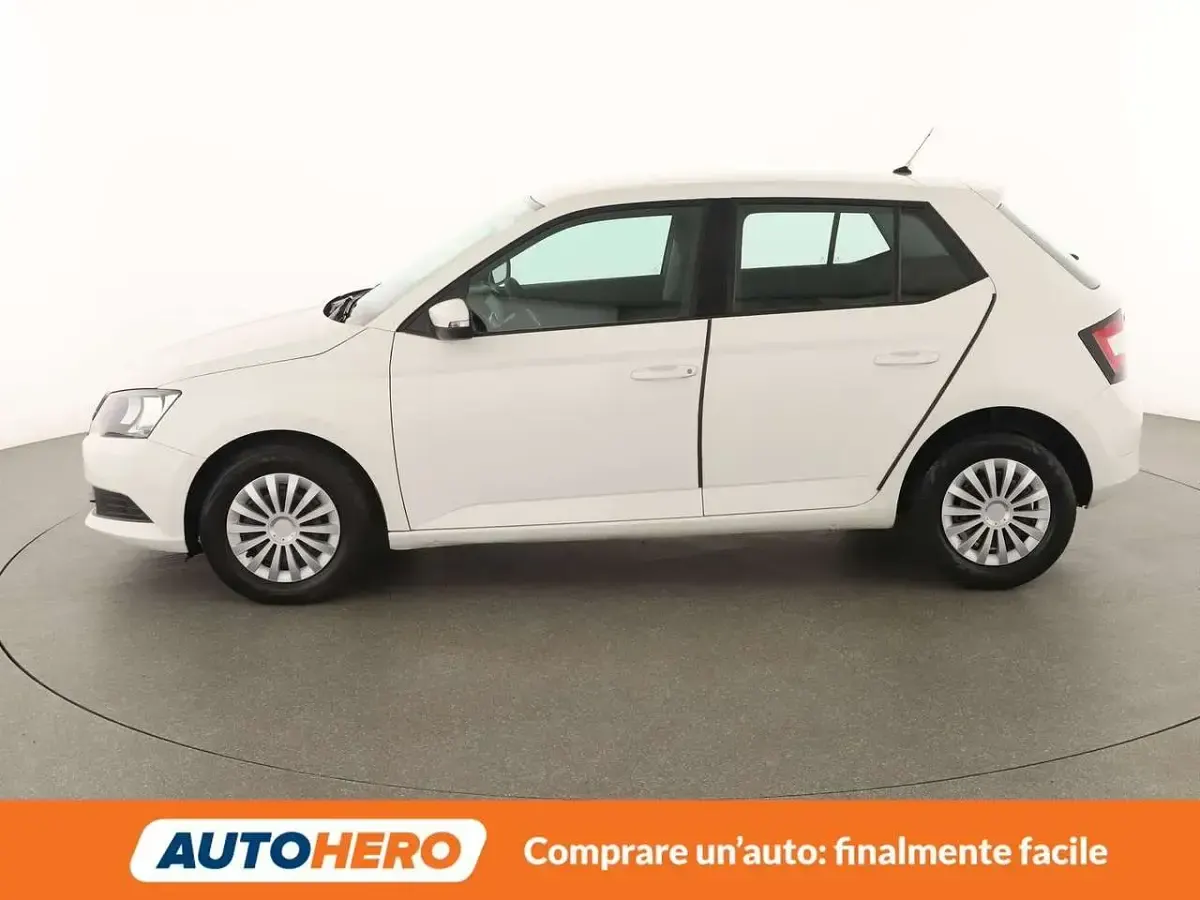 Usata Skoda Fabia Active 75 CV (55 kW) 2018 Bianco Utilitaria