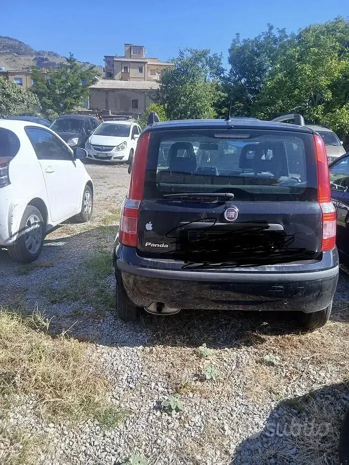 Usata Fiat Panda 69 CV (50 kW) 2012 Nero Utilitaria