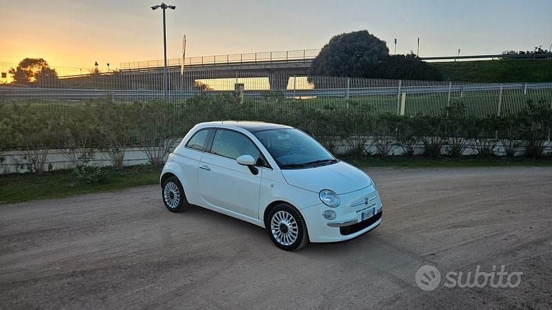 Usata Fiat 500 95 CV (69 kW) 2014 Bianco Berlina
