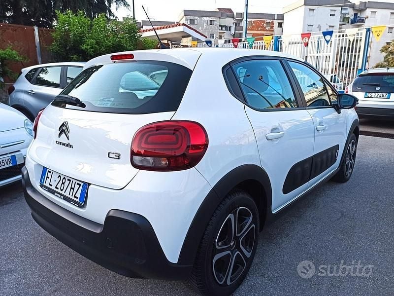 Usata Citroën C3 Feel 82 CV (60 kW) 2017 Bianco Berlina