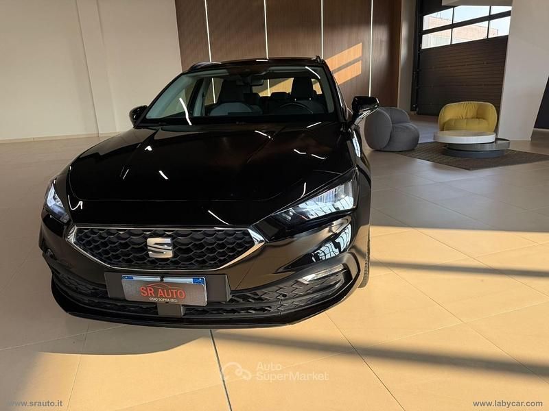 Usata Seat Leon XCELLENCE 110 CV (80 kW) 2022 Nero Berlina