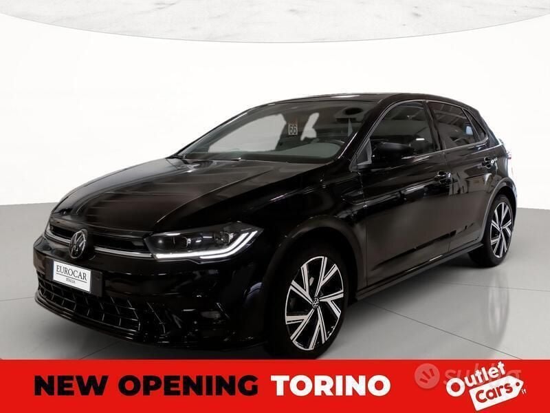 Deep black perlato Usata 2023 VW Polo R-line Tre volumi | 21.800 € (Cara) - Immagine 1/4
