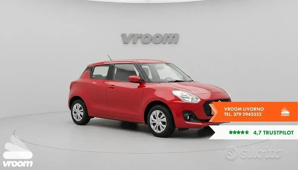 Gebraucht Suzuki Swift 90 PS (66 kW) 2018 Rot Kleinwagen
