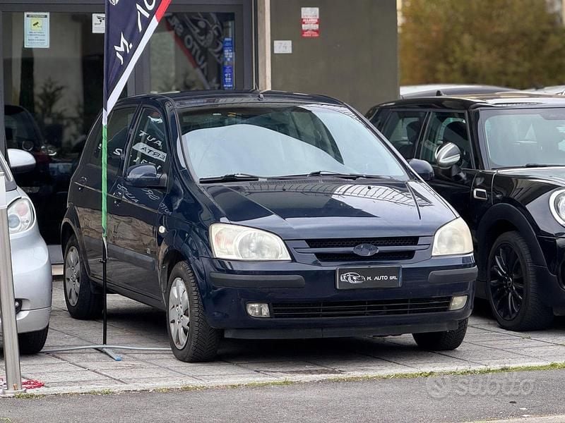 Usata Hyundai Getz Active 82 CV (60 kW) 2005 Blu Utilitaria