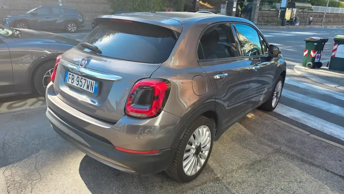 Usata Fiat 500X Pop Star 95 CV (69 kW) 2015 Grigio SUV