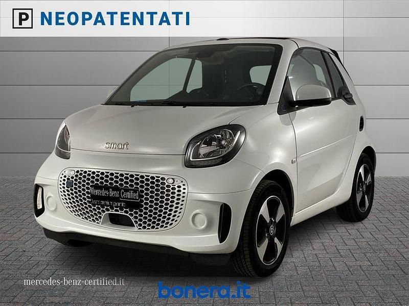 Bianco Usata 2021 Smart ForTwo Electric Drive Passion Cabrio | 11.900 € (Super prezzo) - Immagine 1/3