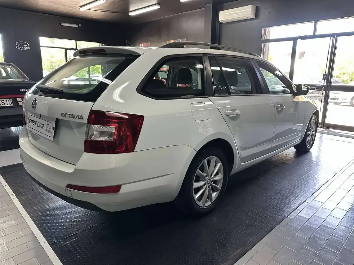 Usata Skoda Octavia G-TEC Executive 110 CV (80 kW) 2014 Bianco Station wagon