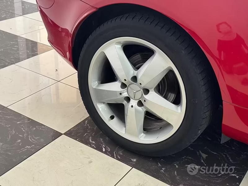 Usata Mercedes SLK200 163 CV (119 kW) 2004 Rosso Cabrio