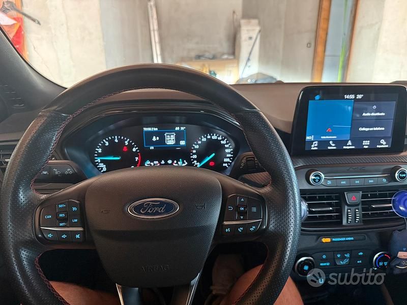 Usata Ford Focus ST-Line 125 CV (91 kW) 2019 Grigio Berlina