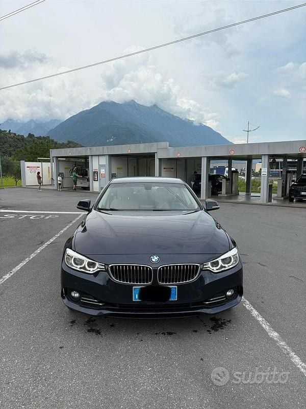 Usata BMW 430 Luxury Line 258 CV (189 kW) 2017 Blu/azzurro Coupé