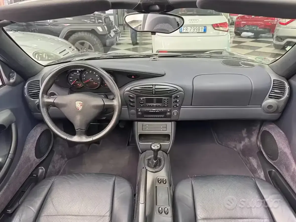 Usata Porsche Boxster 205 CV (150 kW) 1999 Blu/azzurro Cabrio