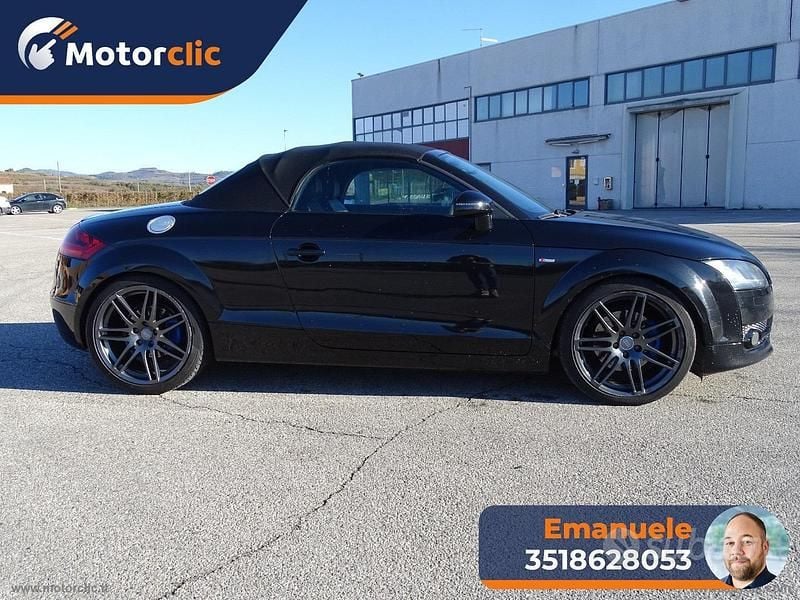 Usata Audi TT Roadster Advanced Plus 200 CV (147 kW) 2008 Nero Cabrio