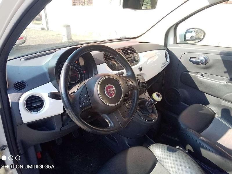 Usata Fiat 500 Sport 69 CV (50 kW) 2010 Bianco Utilitaria