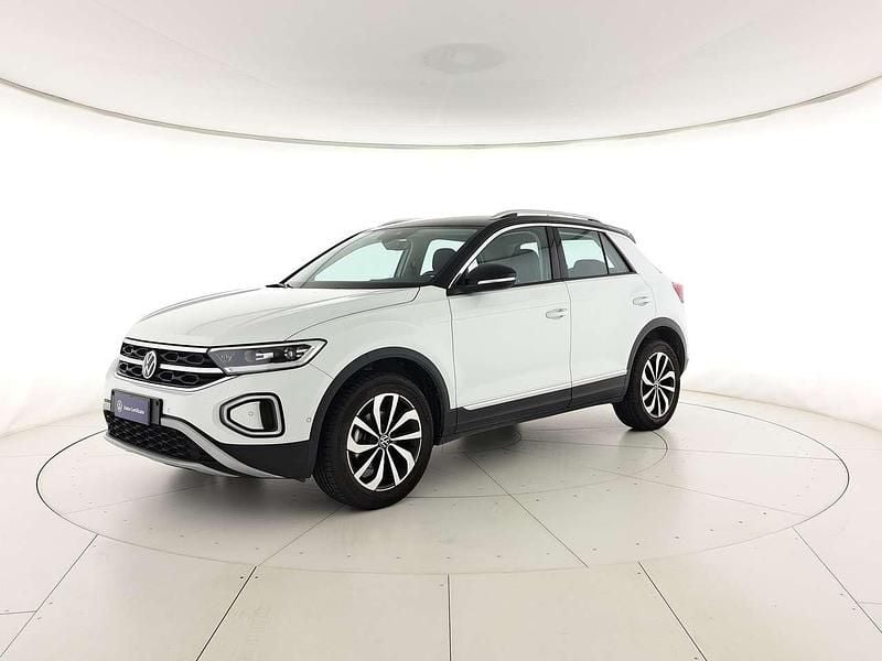 Pure white nero Usata 2024 VW T-Roc Style SUV | 23.500 € (Ottimo prezzo) - Immagine 1/4