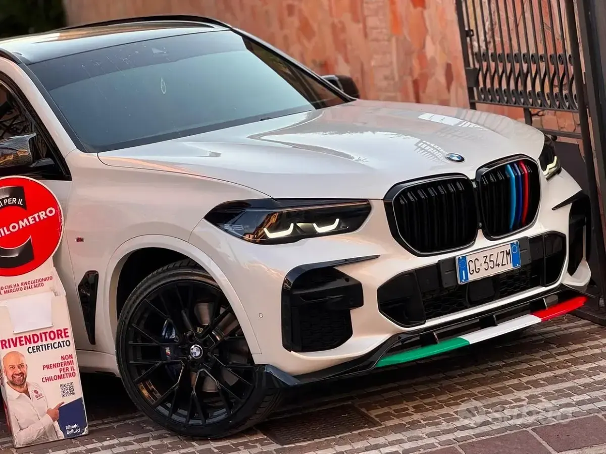 Usata BMW X5 M Sport 231 CV (169 kW) 2021 Bianco SUV