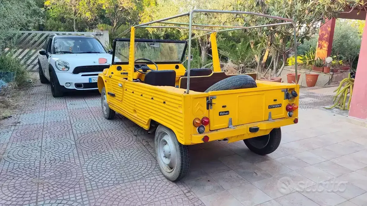Usata Citroën Méhari 1985 Giallo Cabrio