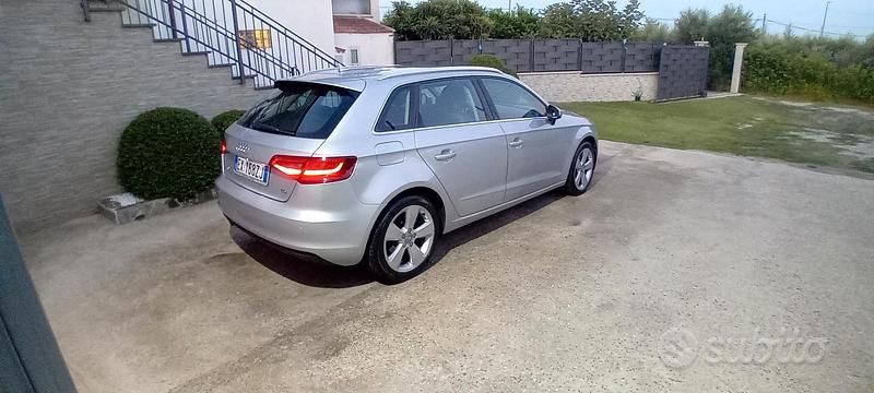 Usata Audi A3 116 CV (85 kW) 2015 Grigio Berlina