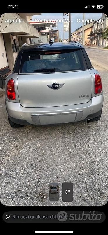 Usata Mini Countryman 111 CV (81 kW) 2012 Grigio SUV