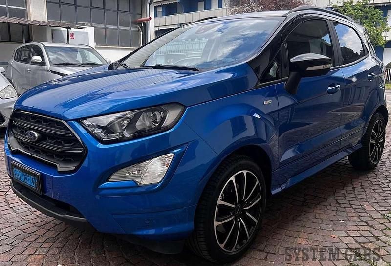 Usata Ford Ecosport ST-Line 125 CV (91 kW) 2022 Blu/azzurro SUV