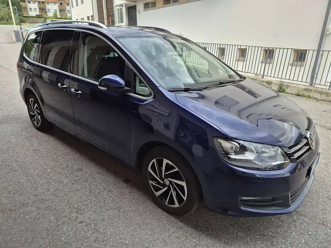 Usata VW Sharan Executive 184 CV (135 kW) 2018 Blu/azzurro Monovolume