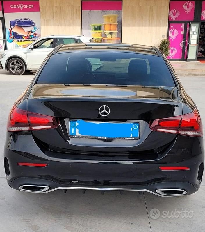 Usata Mercedes A200 150 CV (110 kW) 2020 Nero Berlina