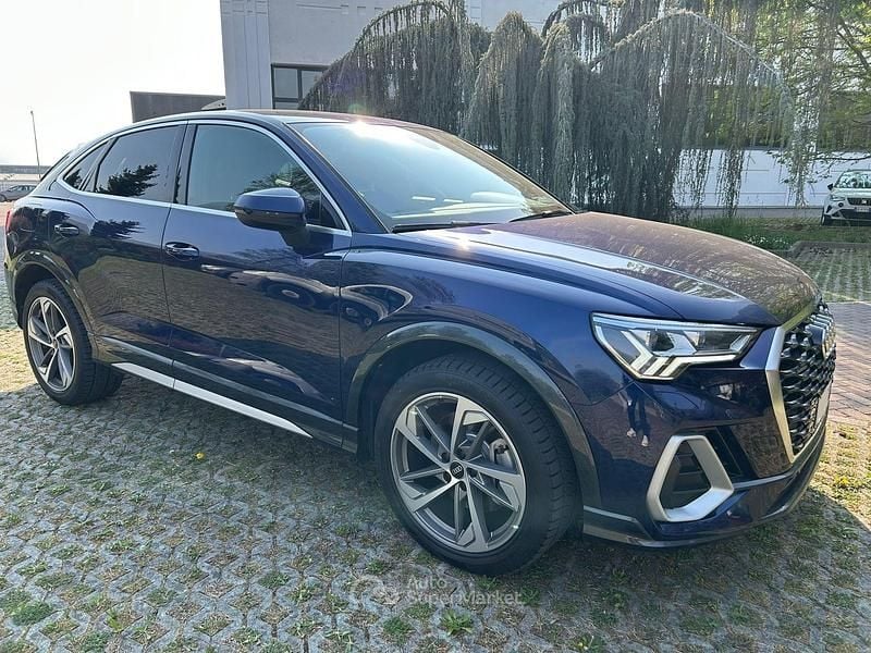 Usata Audi Q3 Sportback 245 CV (180 kW) 2021 Blu SUV