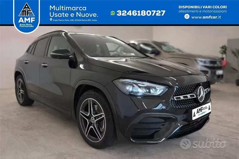 Usata Mercedes GLA180 AMG line 136 CV (100 kW) 2025 Nero SUV