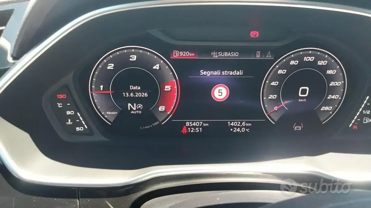 Usata Audi Q3 Sportback 150 CV (110 kW) 2021 Nero SUV
