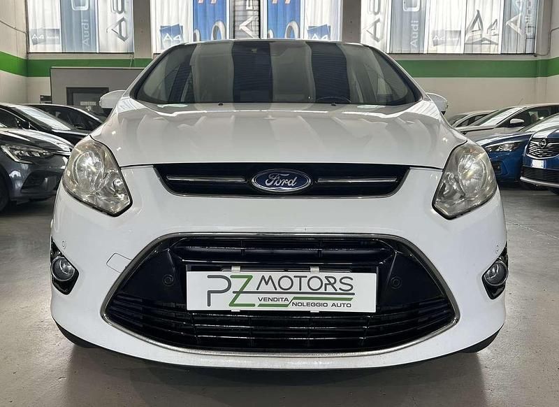 Usata Ford C-MAX Titanium 163 CV (119 kW) 2013 Bianco Monovolume