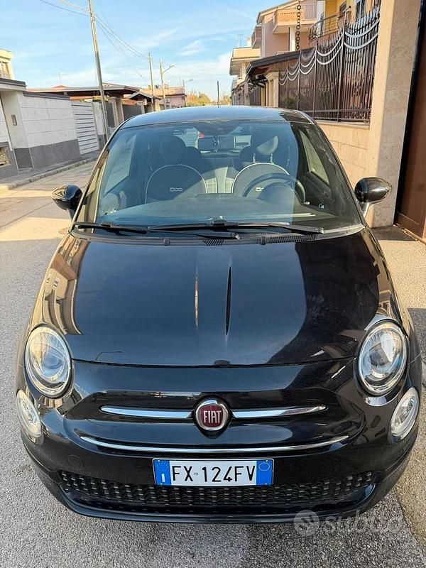 Usata Fiat 500 69 CV (50 kW) 2019 Nero Utilitaria