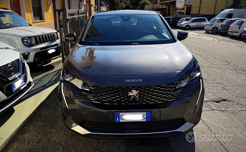 Grigio Usata 2021 Peugeot 3008 Business-Line SUV | 18.500 € (Ottimo prezzo) - Immagine 1/4