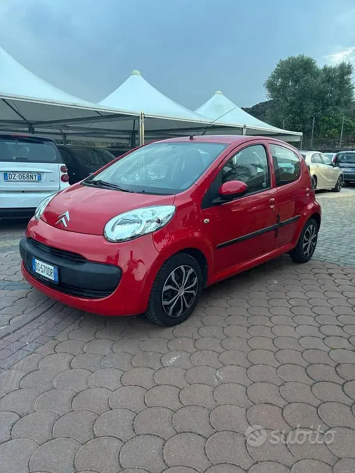 Usata Citroën C1 54 CV (39 kW) 2008 Rosso Utilitaria