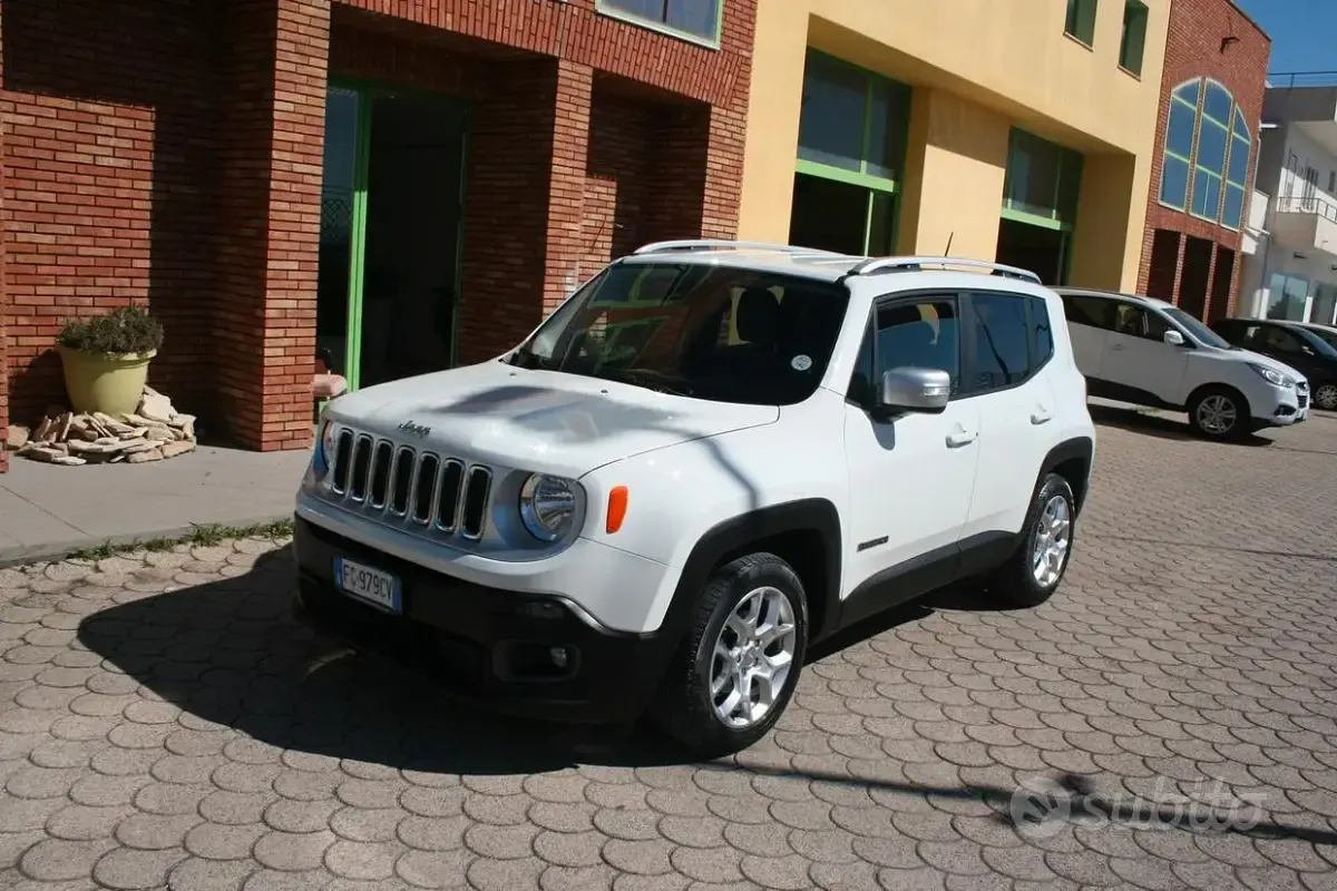 Usata Jeep Renegade Limited 120 CV (88 kW) 2017 Bianco SUV