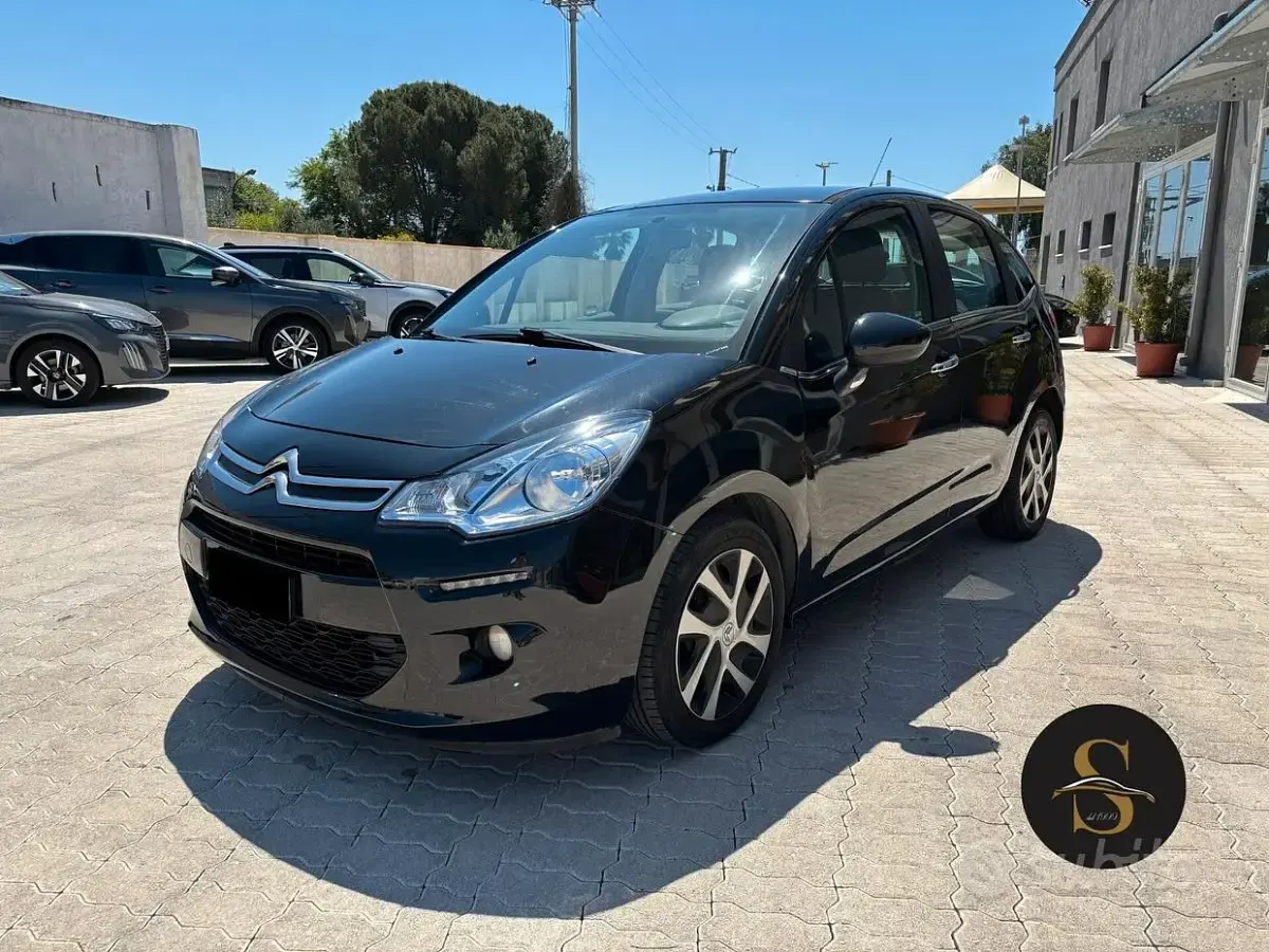 Usata Citroën C3 PureTech 82 CV (60 kW) 2016 Nero Berlina