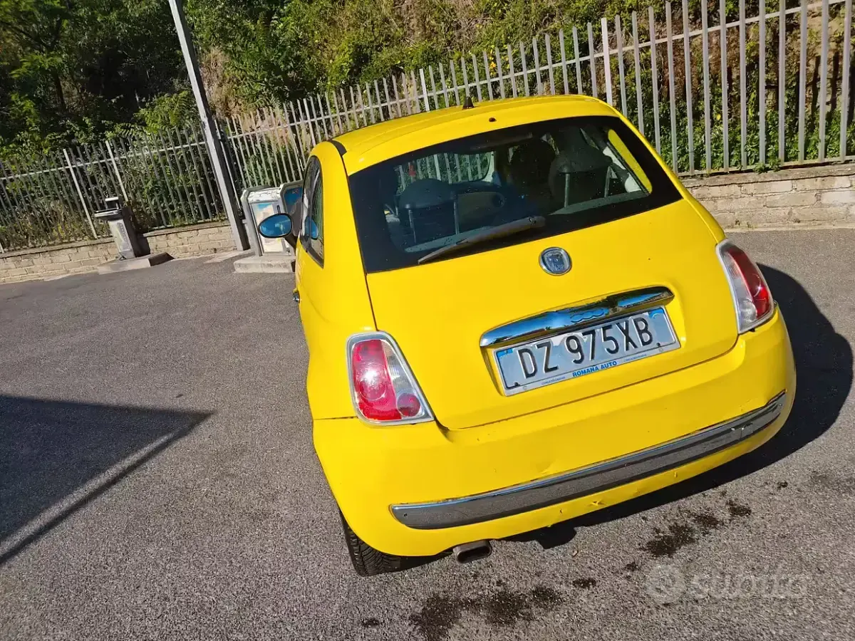 Usata Fiat 500 Pop 69 CV (50 kW) 2010 Giallo Berlina