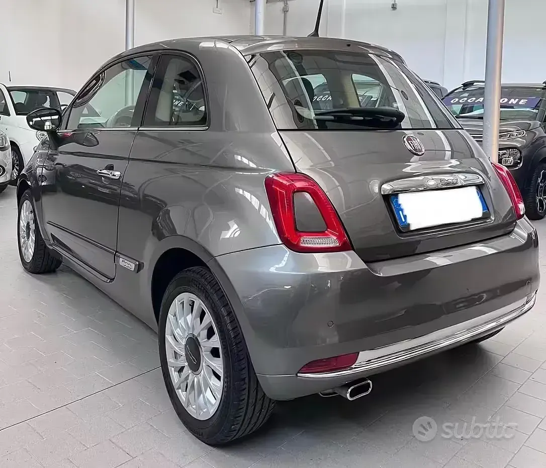 Usata Fiat 500 Lounge 69 CV (50 kW) 2016 Grigio Berlina