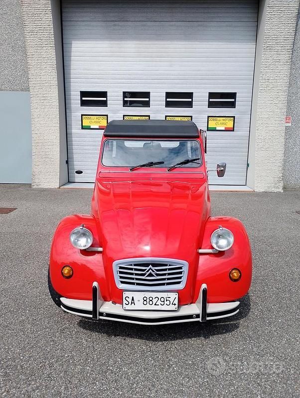 Usata Citroën 2CV 29 CV (21 kW) 1985 Rosso Berlina