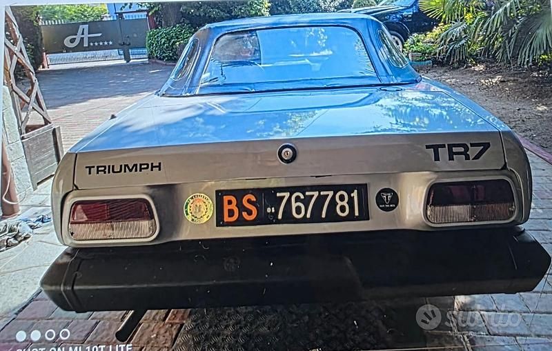 Usata Triumph TR7 1984 Grigio Cabrio