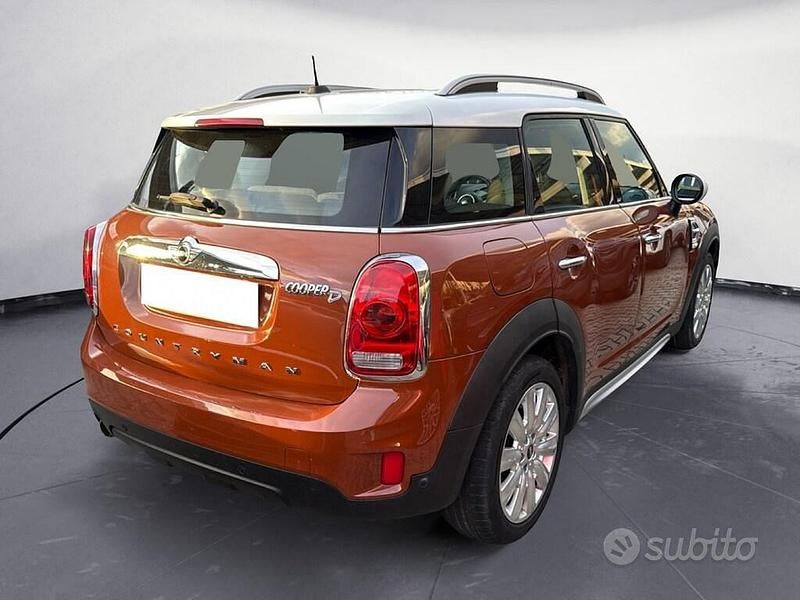 Usata Mini Cooper D Countryman 150 CV (110 kW) 2017 Rosso SUV