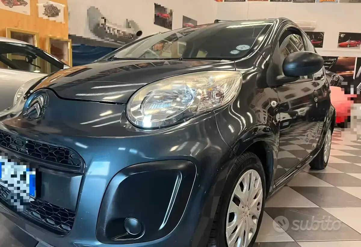 Usata Citroën C1 Exclusive 68 CV (50 kW) 2012 Grigio Utilitaria