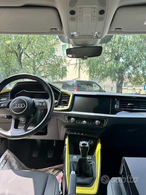 Usata Audi A1 Comfort 125 CV (91 kW) 2023 Giallo Utilitaria