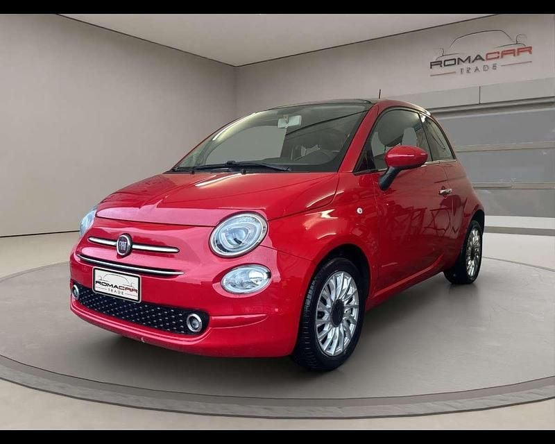Usata Fiat 500 Lounge 95 CV (69 kW) 2018 Rosso Berlina
